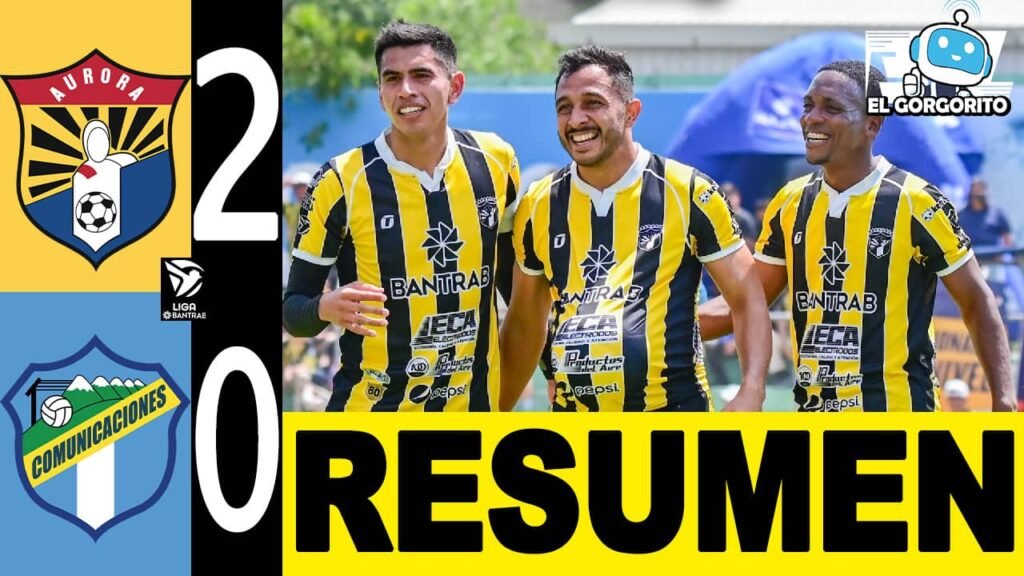 Aurora FC impone y silencia a Comunicaciones
