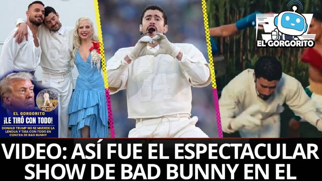 Bad Bunny se roba el Super Bowl LX