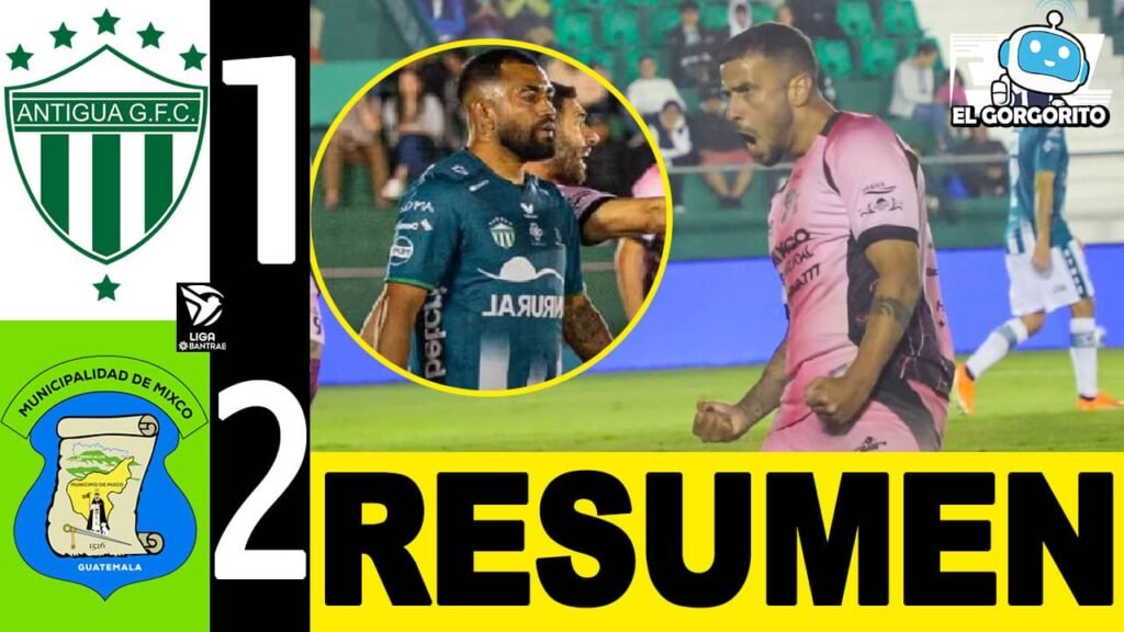 Deportivo Mixco venció Antigua GFC