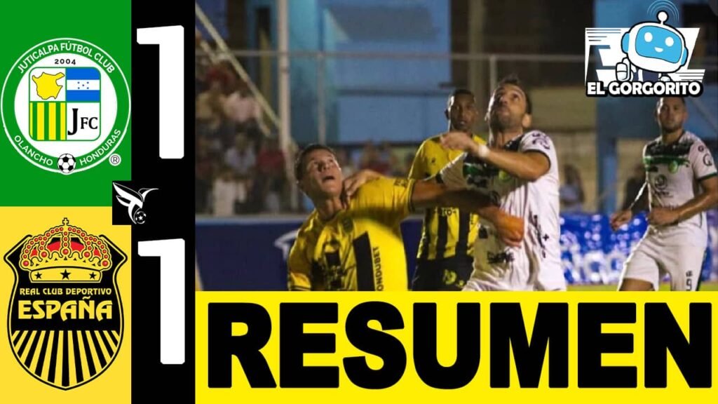 Juticalpa y Real España igualaron