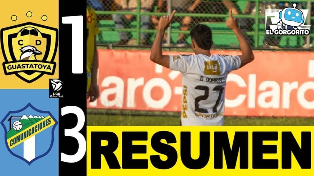 Remontada comunicaciones ante Guastatoya
