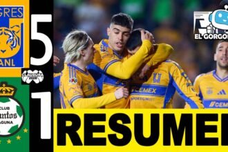 Tigres suma 8 triunfos seguidos ante Santos