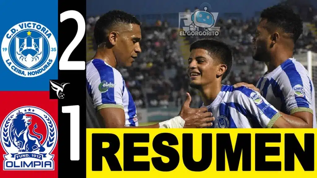 Victoria logra su primera victoria ante Olimpia