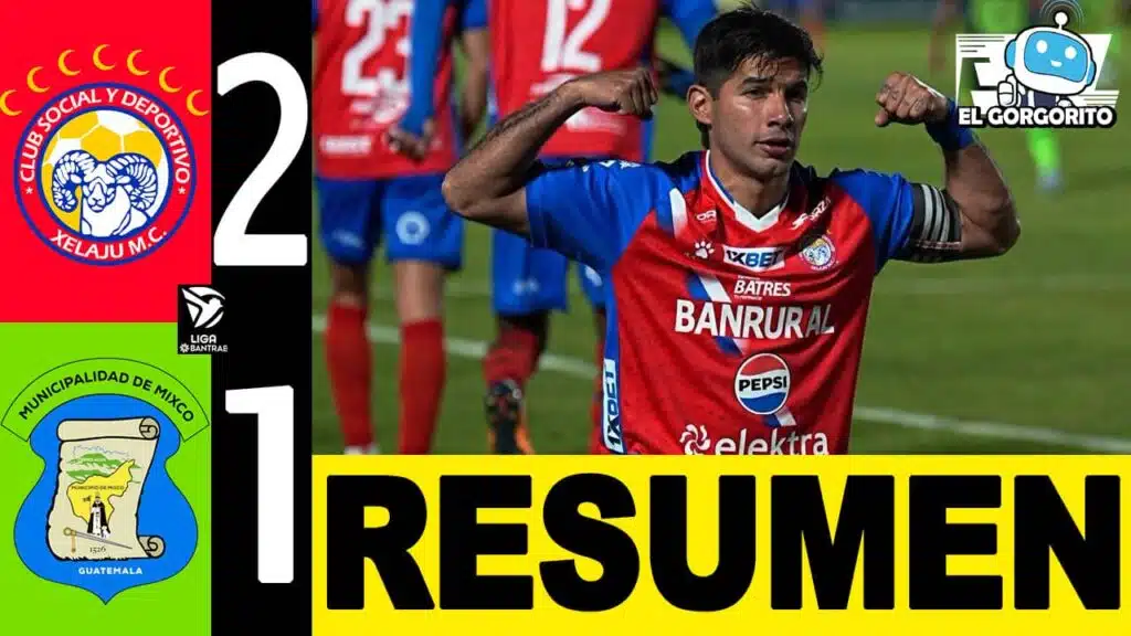Xelajú 2-1 Mixco Victoria sufrida