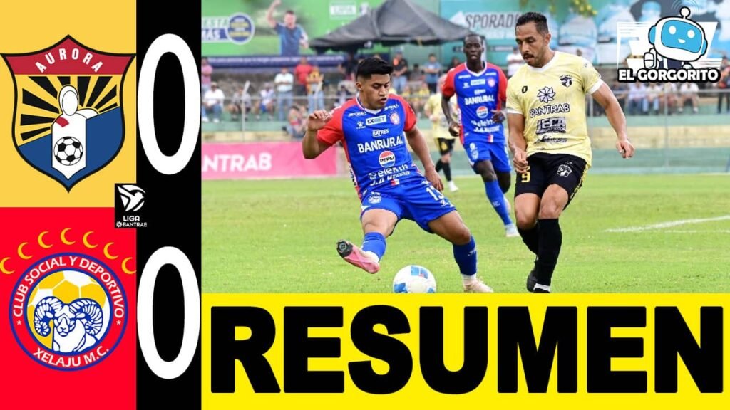 Aurora tuvo la de ganar punto penal