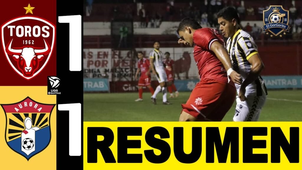 Autogol Malacateco y Aurora empatan 1-1
