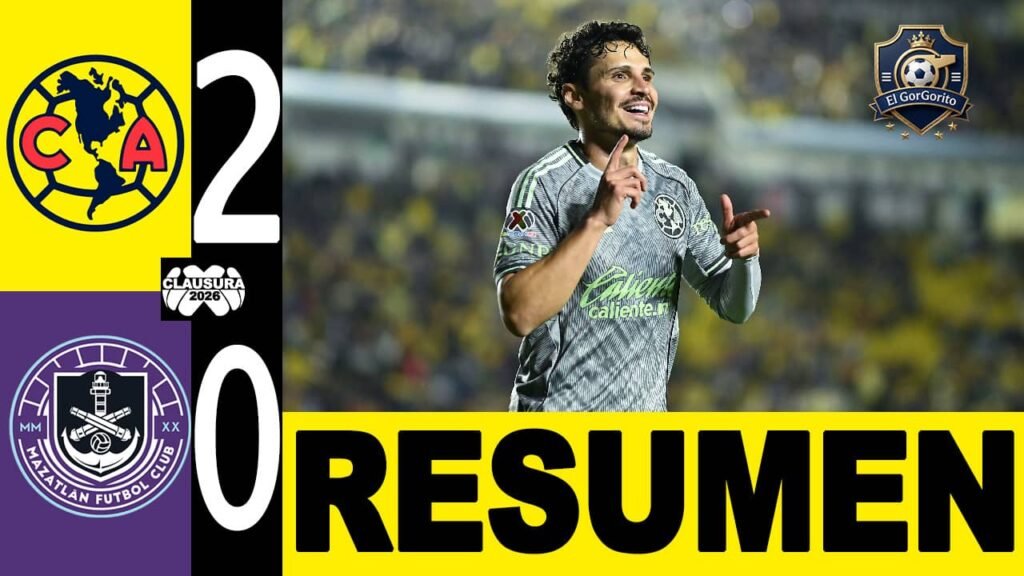 Club América derroto a Mazatlán