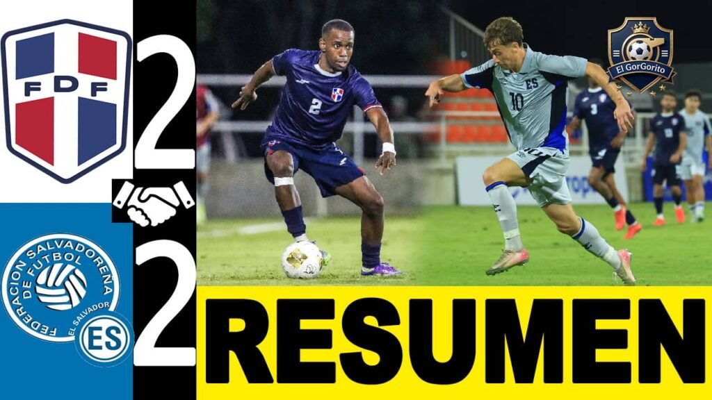 El Salvador perdonó y Dominicana un empate último minuto