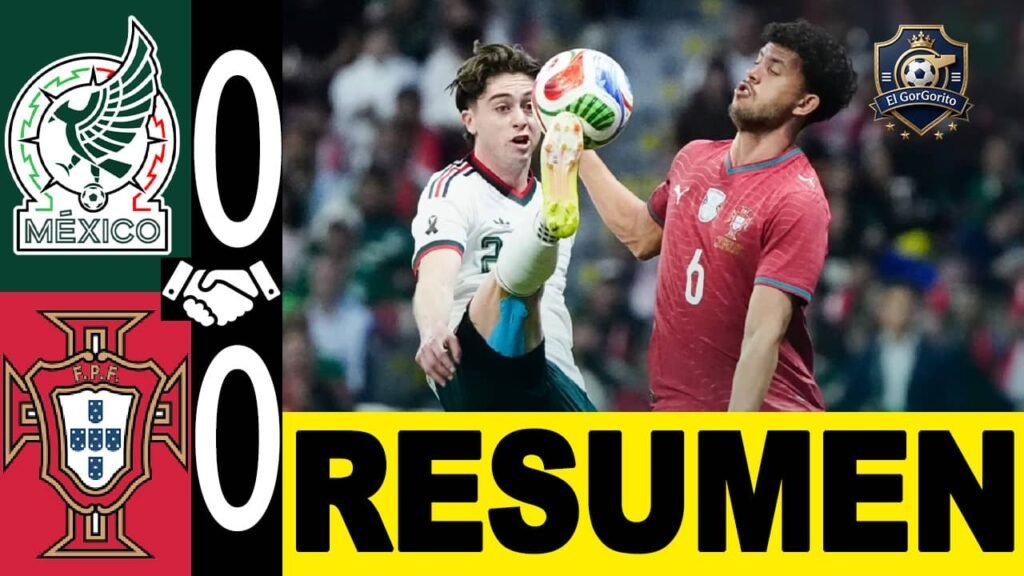 Mexico empata sin gol ante Portugal