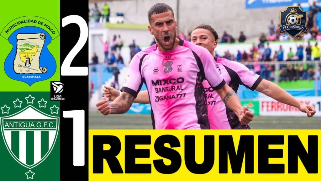 Mixco le quita la corona Antigua GFC y acecha el liderato