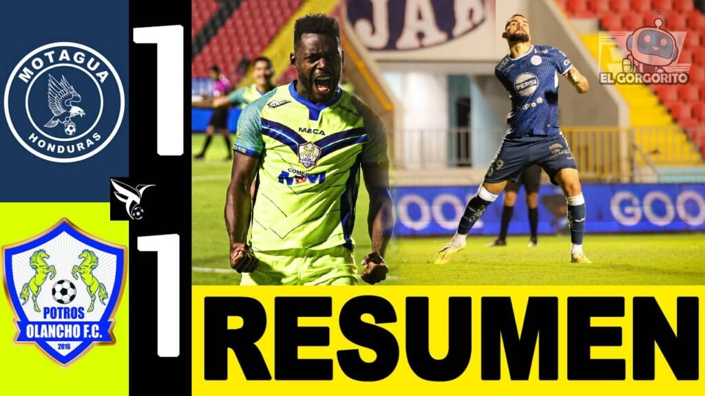 Motagua empata en los ultimos minutos