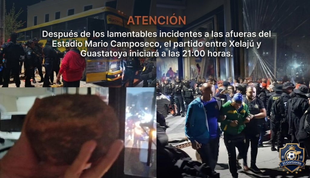 Por qué se retrasó partido Xelajú MC vs Guastatoya