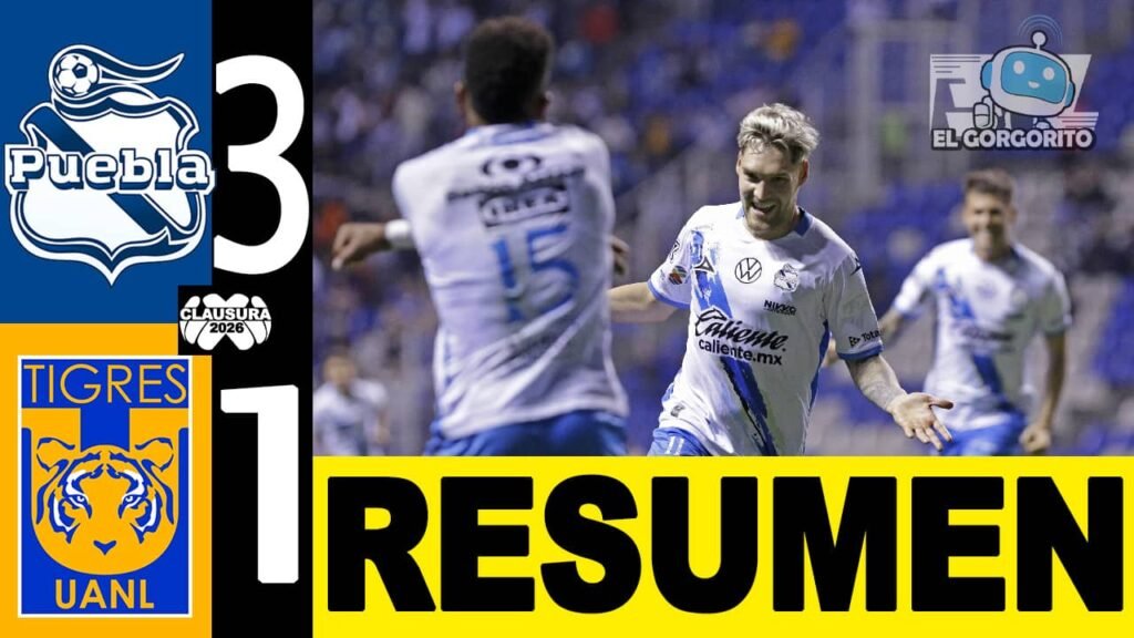 Puebla le ganó a Tigres
