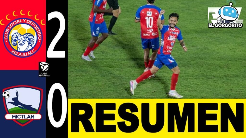 Xelaju MC gano con un hombre menos