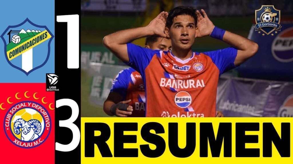 Xelajú MC humilla a Comunicaciones 3-1