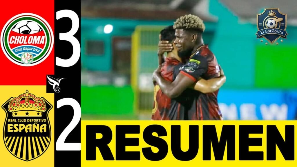 Choloma remonta y humilla al Real España 3-2