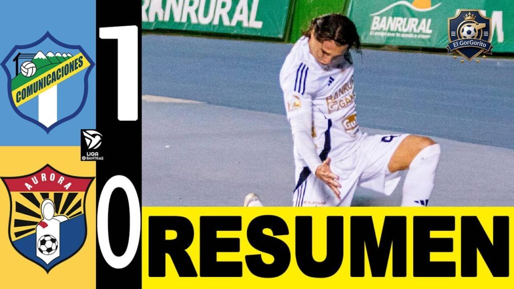 Comunicaciones consigue milagroso triunfo sobre Aurora