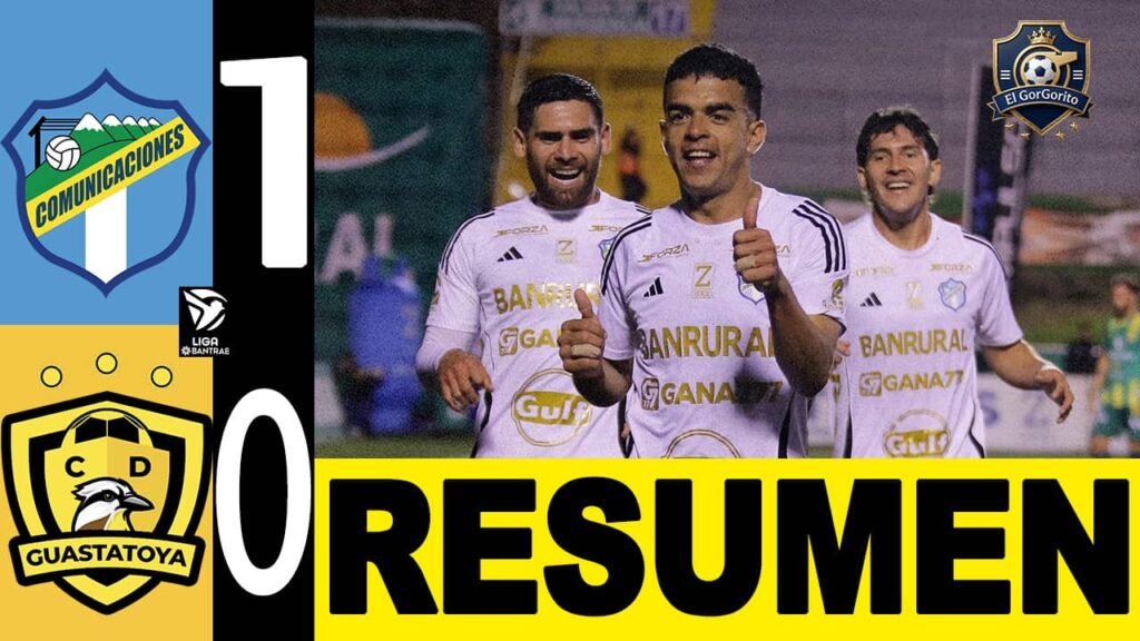 Comunicaciones vence a Guastatoya
