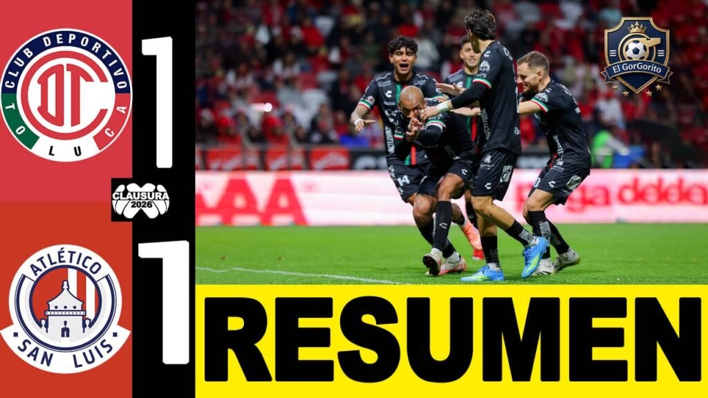 João Pedro ahogó el grito del triunfo de Toluca