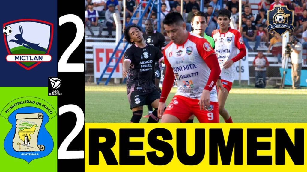 Mictlán rescata un empate agónico ante Mixco