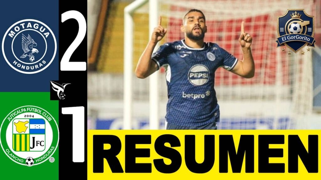 Motagua Remonta y Despacha Juticalpa 2-1