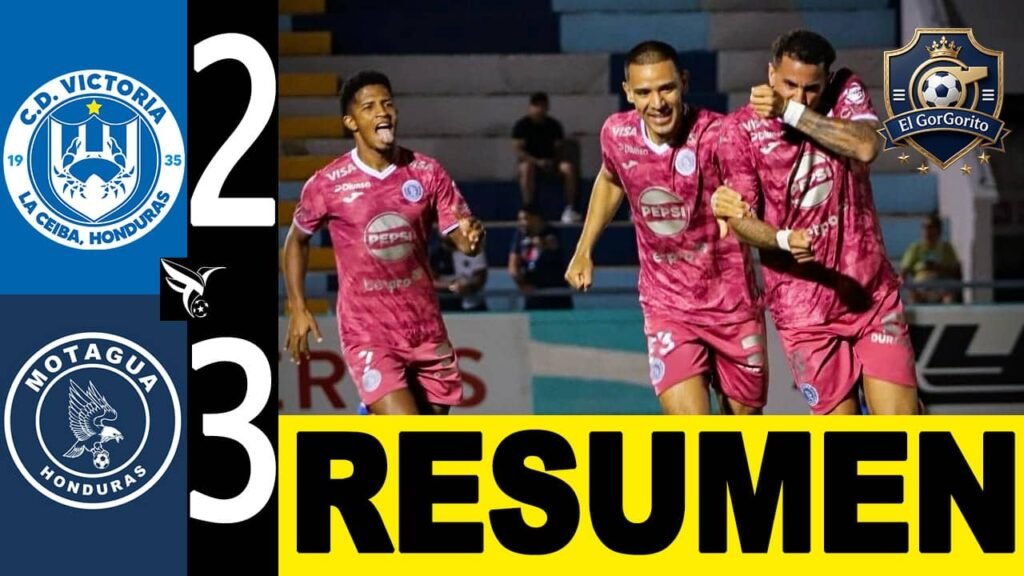 Motagua derrota al Victoria y a salto líder