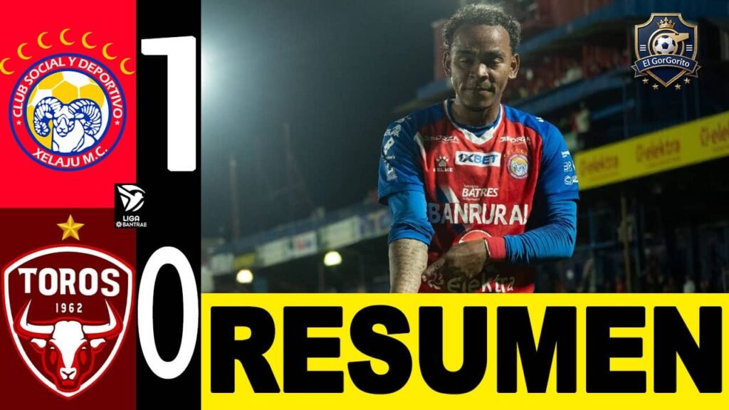 Xelajú golpea lidera y sueña en grande