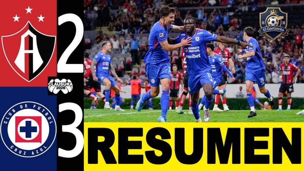 Cruz Azul sufre de más pero pega primero
