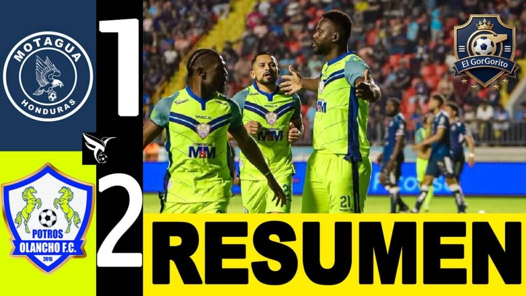 Motagua 1-2 Olancho remontada y polémica