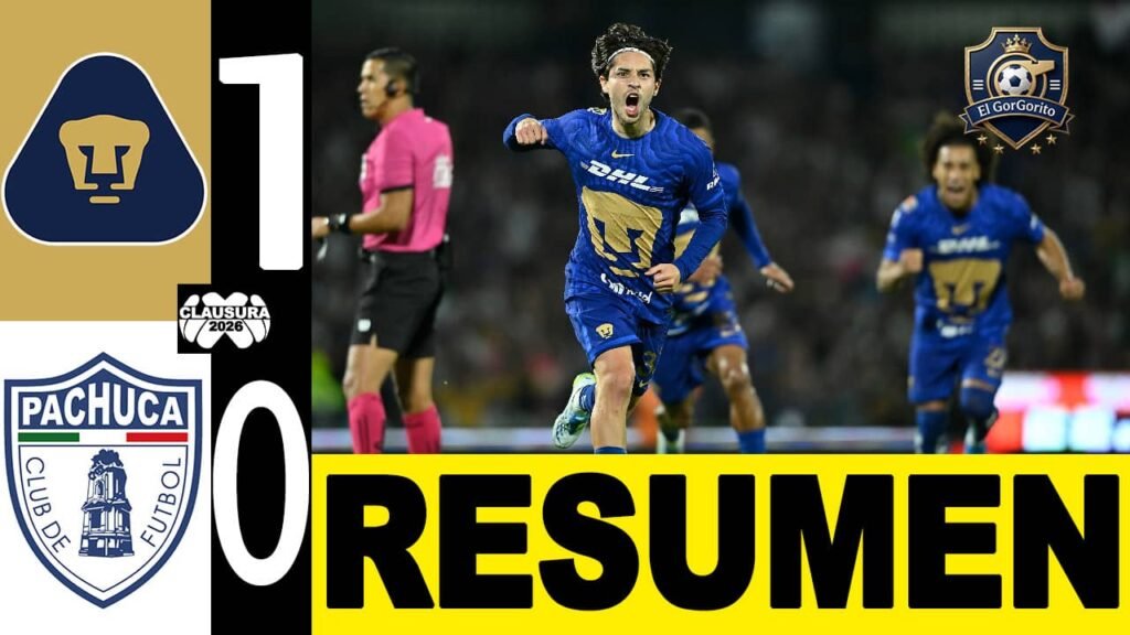 Pumas claficia a la Final