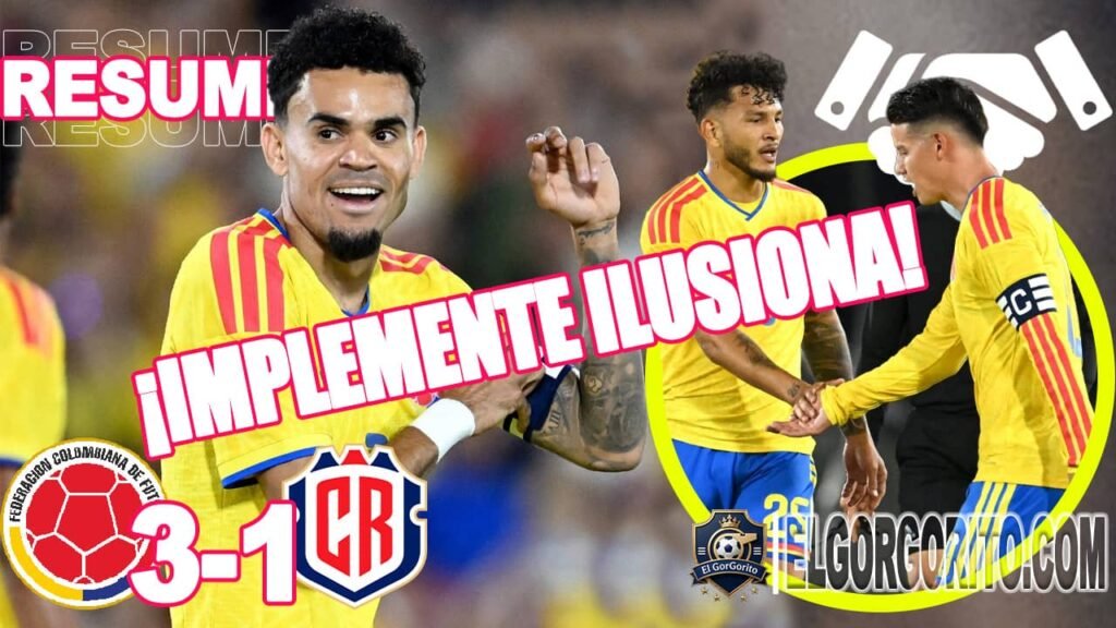 Colombia le gana a Costa Rica