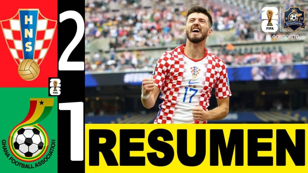 Croacia derrota a Ghana y avanza
