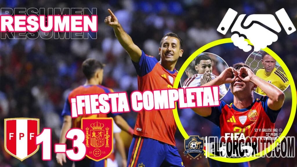 España gana en el último amistoso