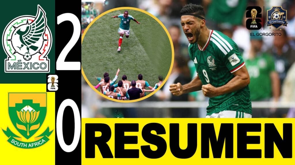 México gana el partido inaugural