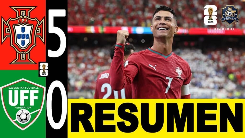 Portugal de Cristiano Ronaldo aplasta